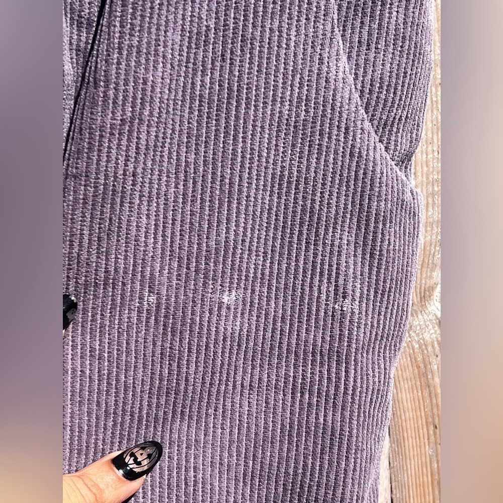 Zara Kids Corduroy Ruffle Overalls - Picture 4 of 7